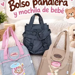 Bolso pañalera