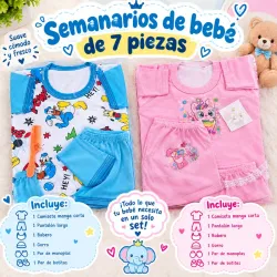Conjuntos de 5 piezas