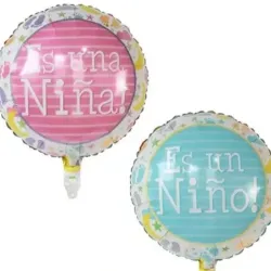 Globos para revelación de sexo