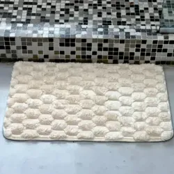 Alfombra suave Rombo 50x80