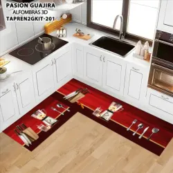 Alfombras 3D para Cocina
