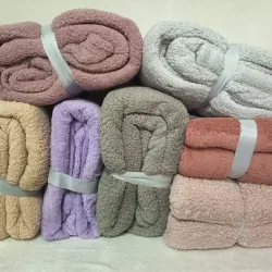 Colcha Sherpa Ultra suave