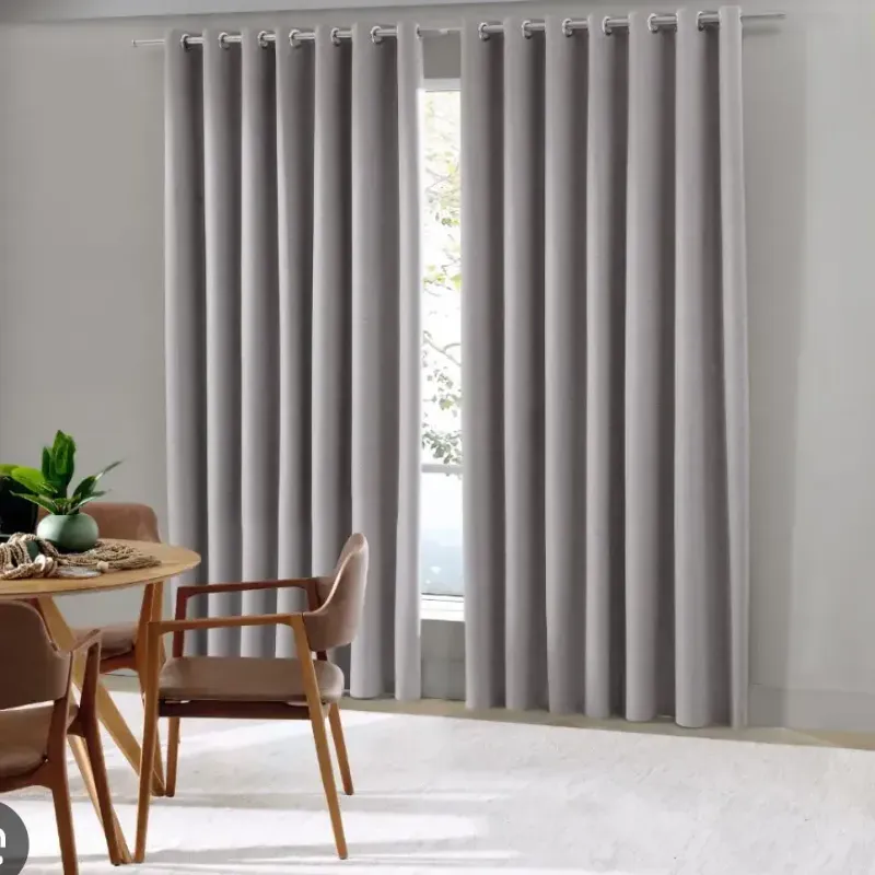 Cortina blackout moderna (2 paneles)