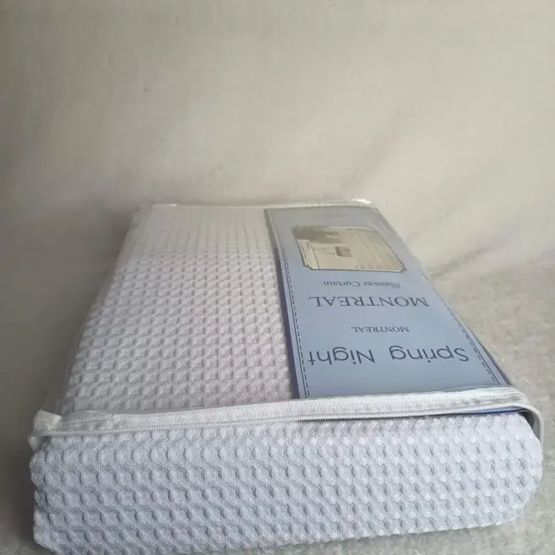 Cortina de baño waffle 72" x 72"