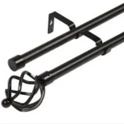 Cortinero Decorativo Doble