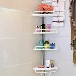 Estante esquinero para baño