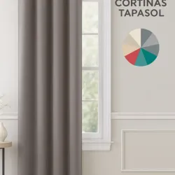 Juego de cortina tapa sol -CRTN