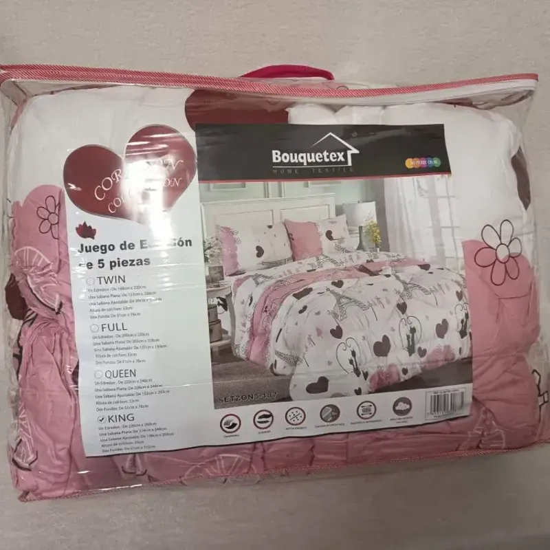 Juego de Edredón 5 piezas King