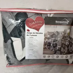 Juego de Edredón 5 piezas Queen