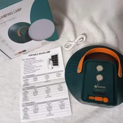 Lámpara recargable redonda