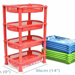 Organizador de 4 niveles rectangular