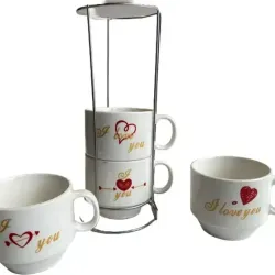Set de tazas I❤️U