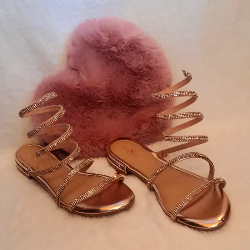 Sandalias espiral