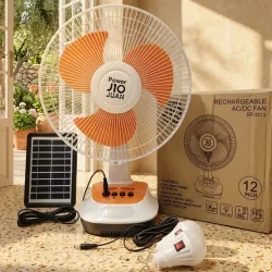 Ventilador recargable con Lámpara