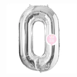 #0 plateado de 16"