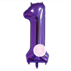 #1 morado de 32"