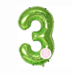 #3 verde de 32"