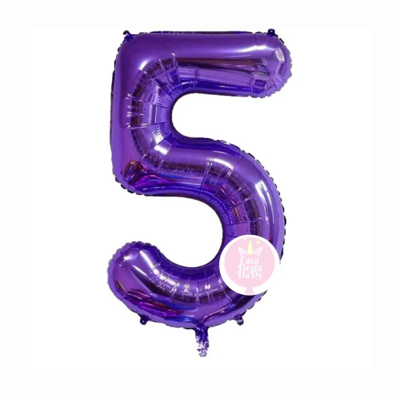 #5 morado de 32"