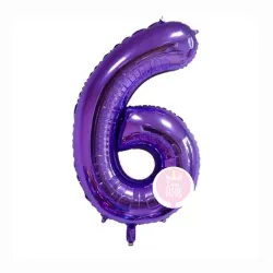 #6 morado de 32"