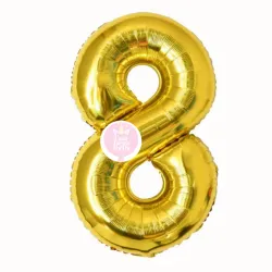 #8 dorado de 16"