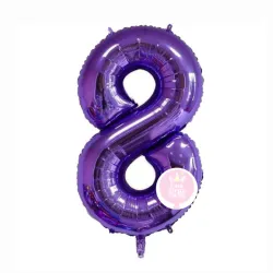 #8 morado de 32"