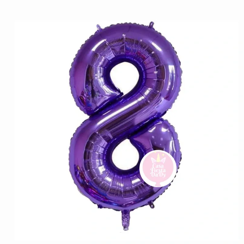 #8 morado de 32"