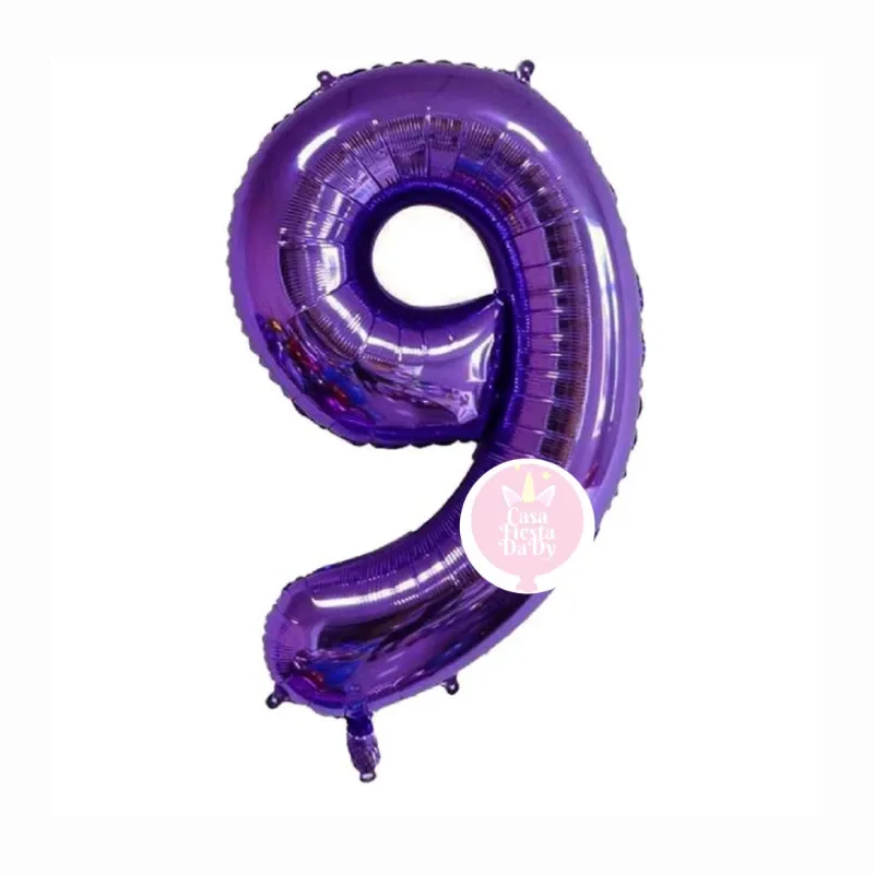 #9 morado de 32"