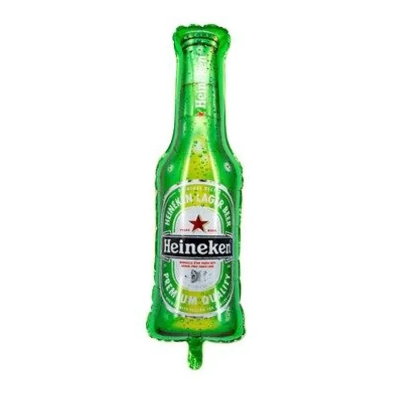 Globo de cerveza heineken de 14"