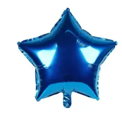 Globo de estrella azul oscuro