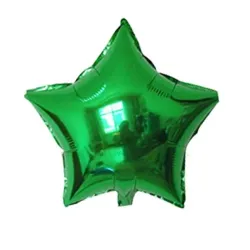Globo de estrella verde