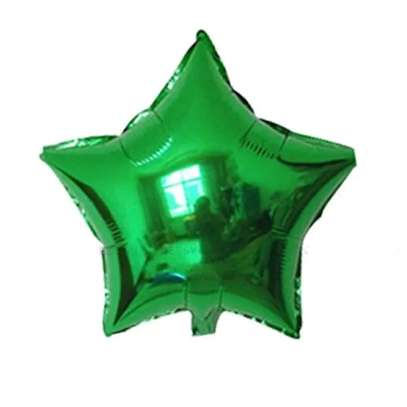 Globo de estrella verde