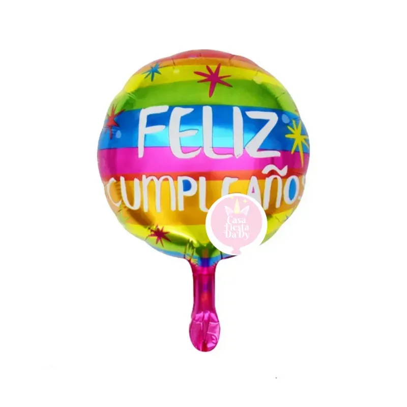 Globo de feliz cumpleaños de 10' 02
