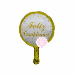 Globo de feliz cumpleaños de 10" 06