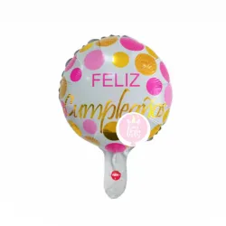 Globo de feliz cumpleaños de 10" 09