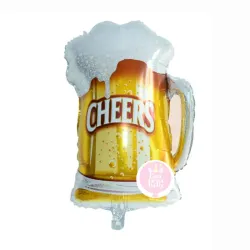 Globo de jarra de cerveza de 14"