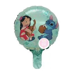 Globo de lilo y stitch de 10"