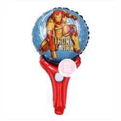 Globo de mano de ironman 