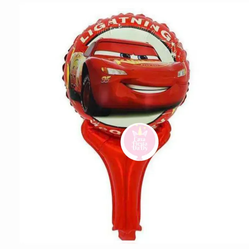 Globo de mano de rayo mcqueen