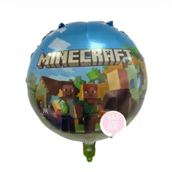 Globo de minecraft de 18"