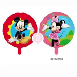 Globo de minnie y mickey de 18"