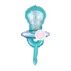 Globo de tete azul de 14"