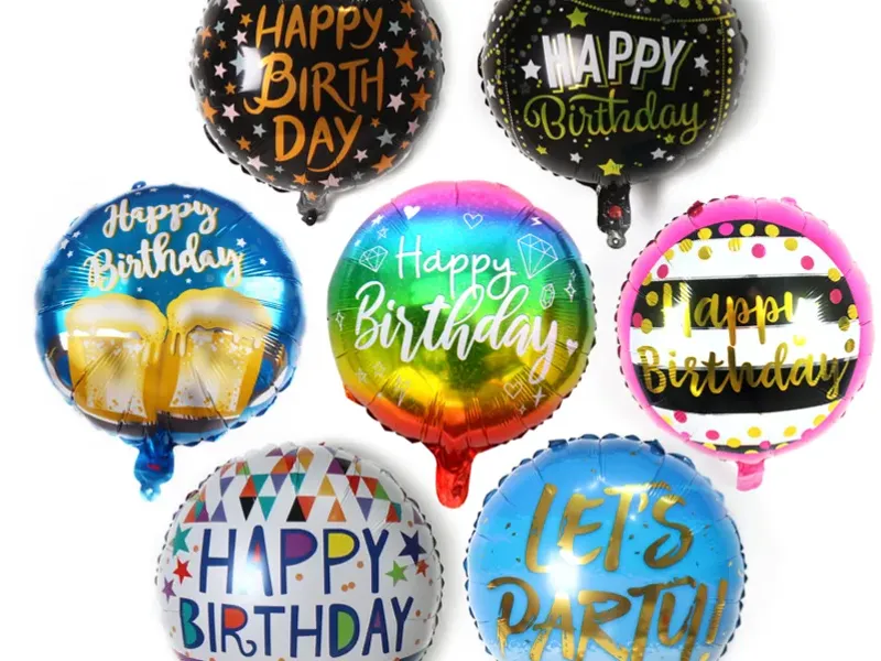 Globos de feliz cumpleaños 