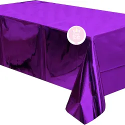 Mantel cromado morado