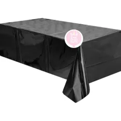 Mantel cromado negro