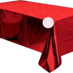 Mantel cromado rojo