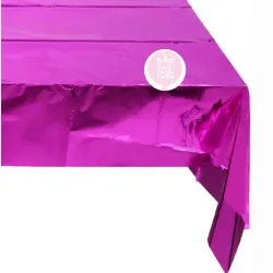 Mantel cromado rosado oscuro