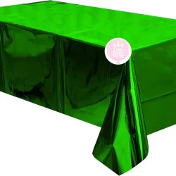 Mantel cromado verde
