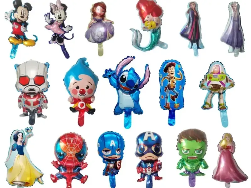 Globos temáticos de silueta