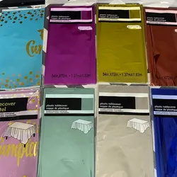 Manteles metálicos de color