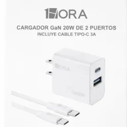 Cargador tipo C de carga rápida